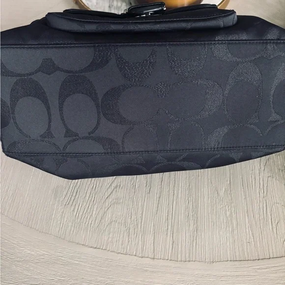 Coach Black Satchel Bag - Picture 12 of 16